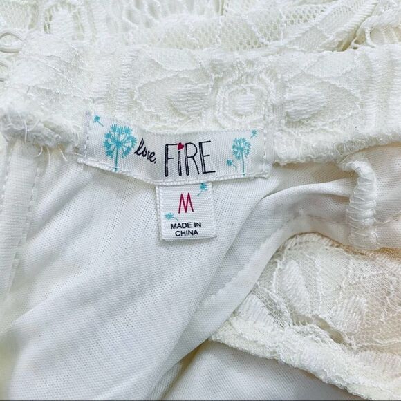 Love, Fire Embroidered Mini Dress - Picture 10 of 11